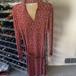 DVF Dress with Belt Detail